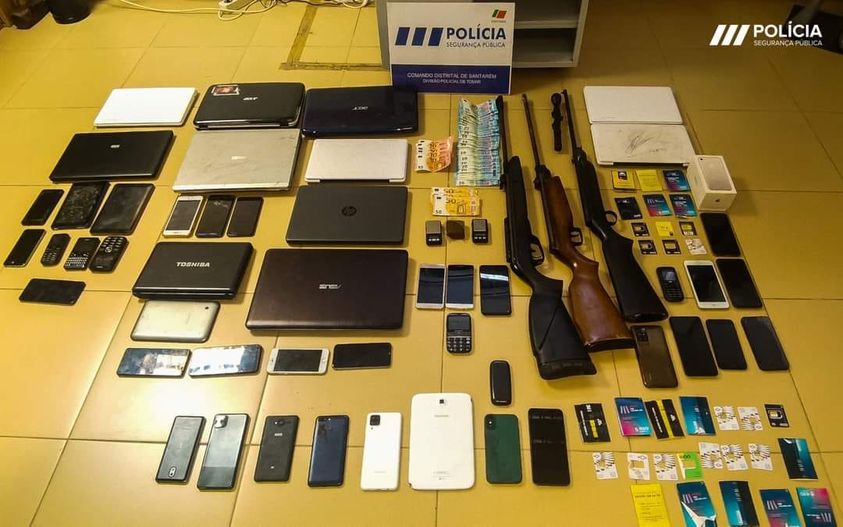 PSP deteve 3 indivíduos e apreendeu material diverso no Entroncamento