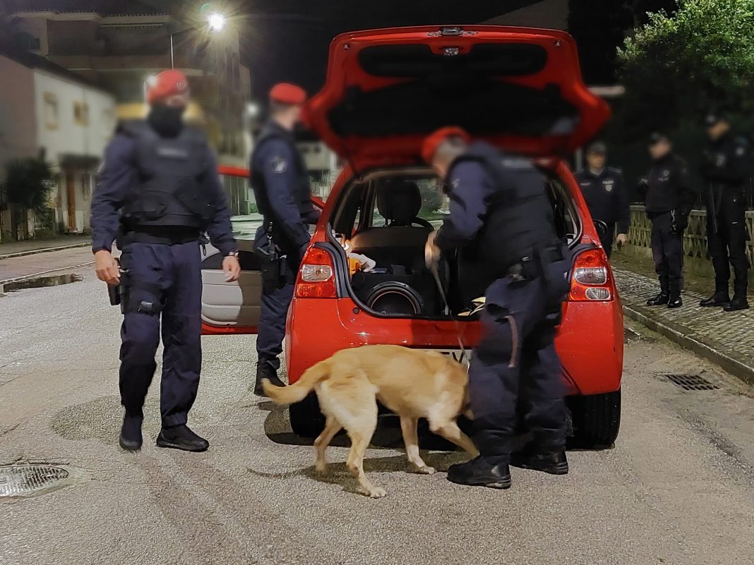 PSP apanha haxixe, cocaína e heroína durante operação especial no Entroncamento
