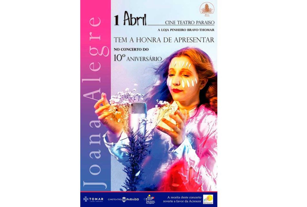 Loja Pinheiro Bravo-Thomar promove concerto com a artista Joana Alegre amanhã em Tomar
