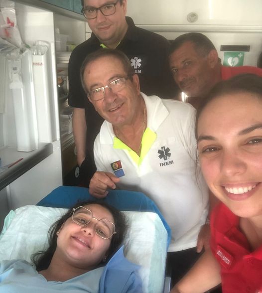 Maria Flor nasce em ambulância a caminho do hospital de Abrantes