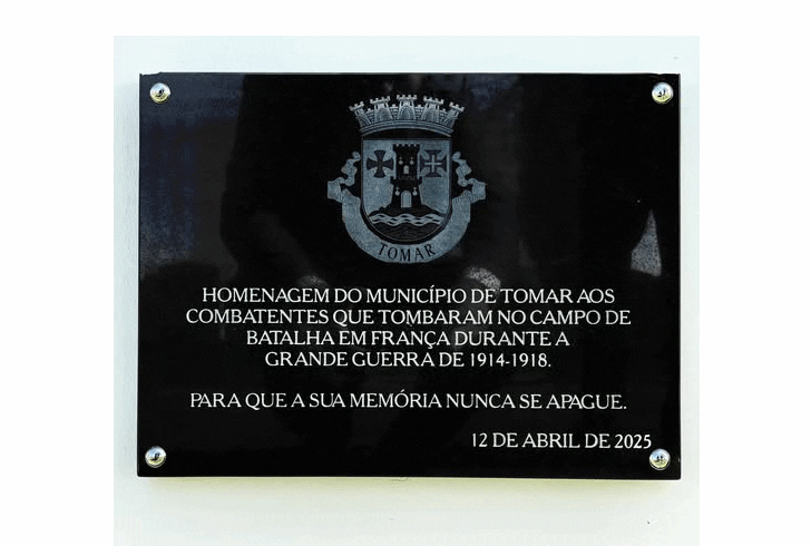 Hugo Cristóvão em França para homenagear tomarenses que morreram na 1.ª Grande Guerra