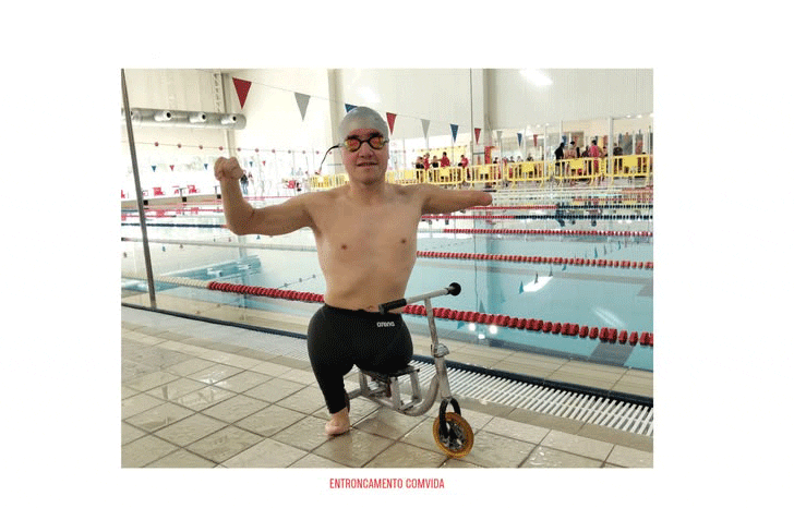 Tiago Silva, nadador do CLAC-Entroncamento, bate recorde mundial