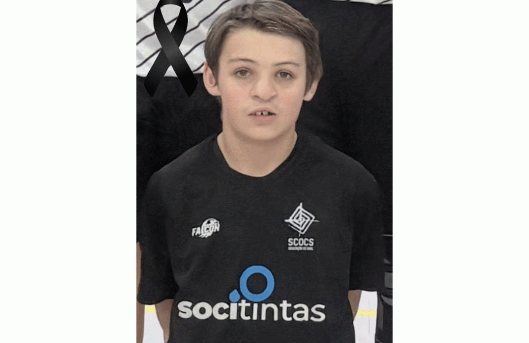 Menino que perdeu a vida às mãos do ex-companheiro da mãe era atleta do SCOCS