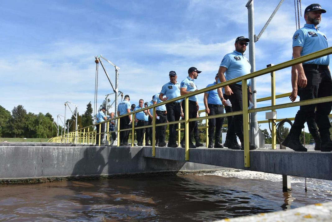 Polícias de todo o país fazem formação na ETAR de Torres Novas