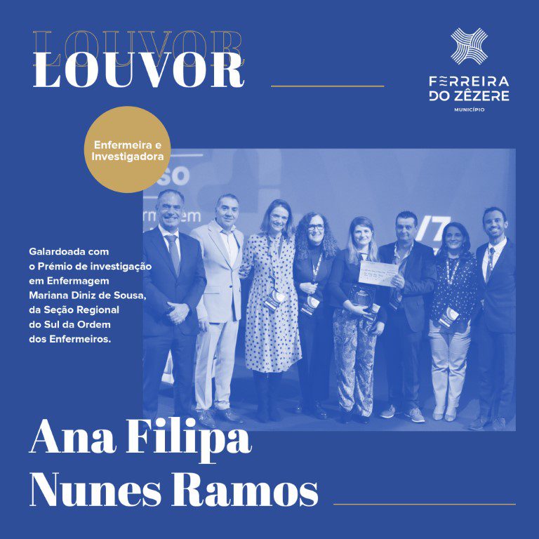 Câmara de F. Zêzere felicita ferreirense pelo “Prémio de Investigação em enfermagem Mariana Diniz de Sousa”