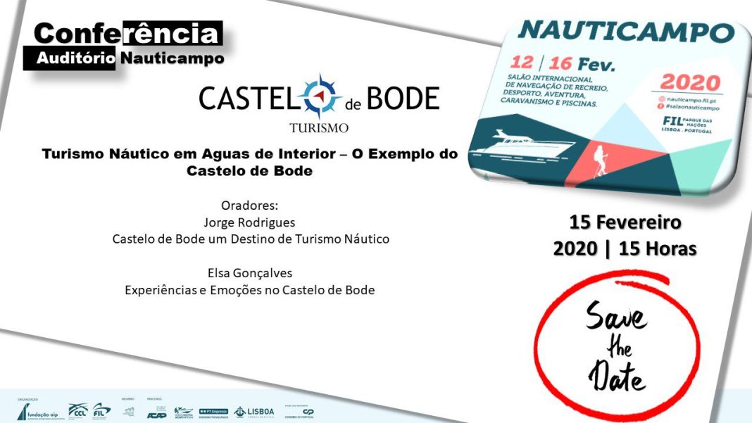 AETCB promove potencial do Castelo de Bode na Nauticampo