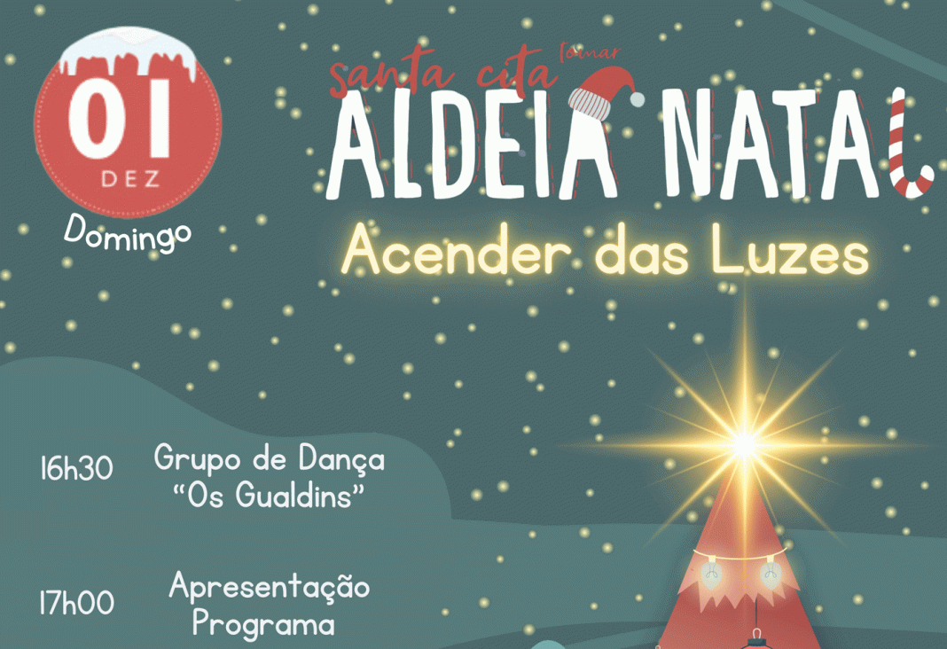 “Santa Cita – Aldeia Natal 2024″ vai acender as luzes dia 1 de dezembro