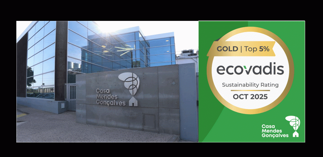 Casa Mendes Gonçalves conquista Medalha de Ouro da EcoVadis e entra no top das empresas mais sustentáveis do setor