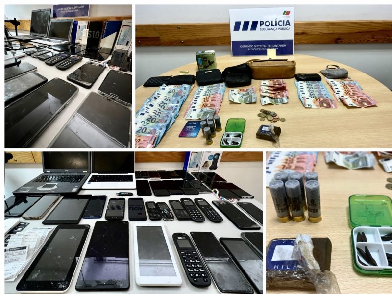 Burla através do MBWay leva PSP à realização de buscas domiciliárias em Tomar, Carvalhos de Figueiredo e Vale Florido