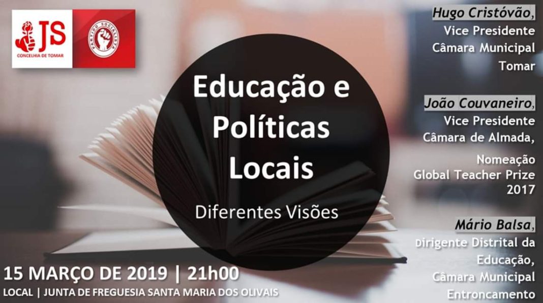 «Educação nas políticas públicas locais» vai a debate em Tomar