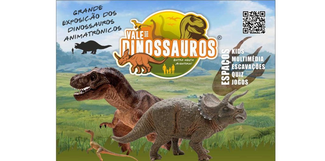 Dinossauros chegam a Tomar em abril e prometem uma grande exposição