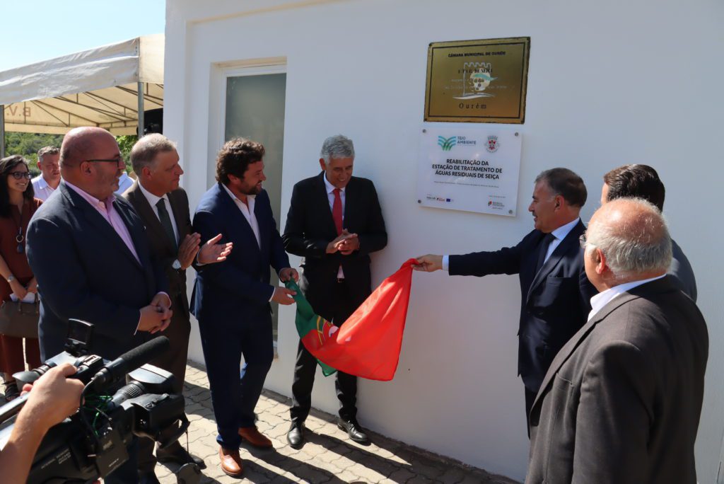 Tejo Ambiente apresentou ETAR de Seiça renovada. Poluição deverá diminuir no rio Nabão