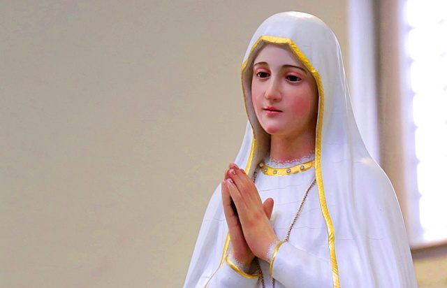 Imagem de Nossa Senhora visita Tomar