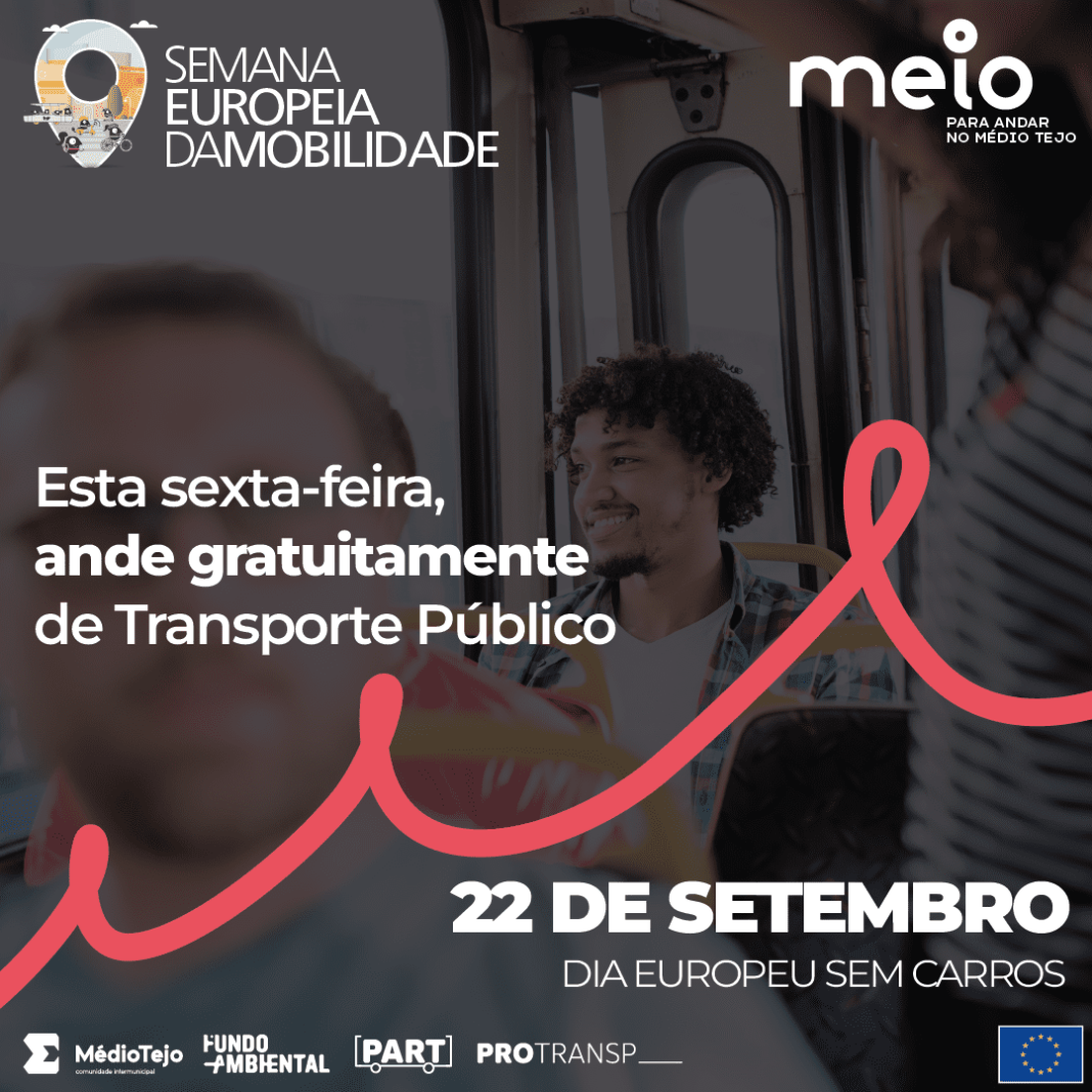“Dia Europeu Sem Carros”, com Transporte Público gratuito no Médio Tejo