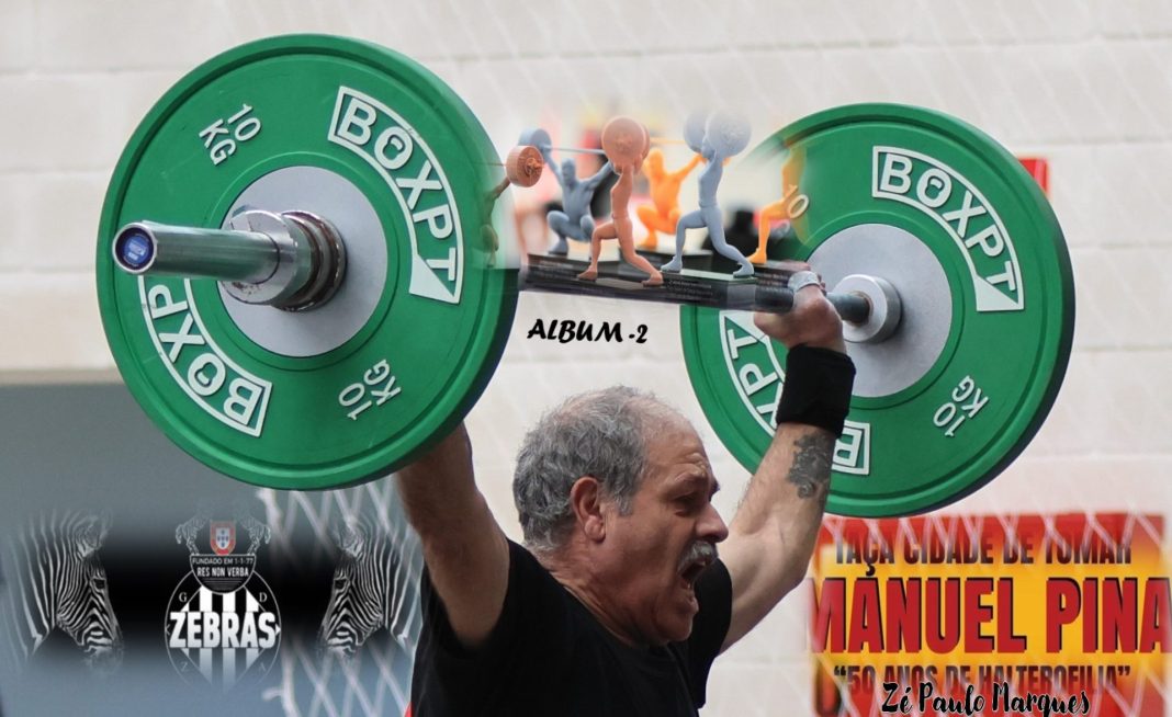 GDZA: Manuel Pina foi homenageado pelos 50 anos de Halterofilista