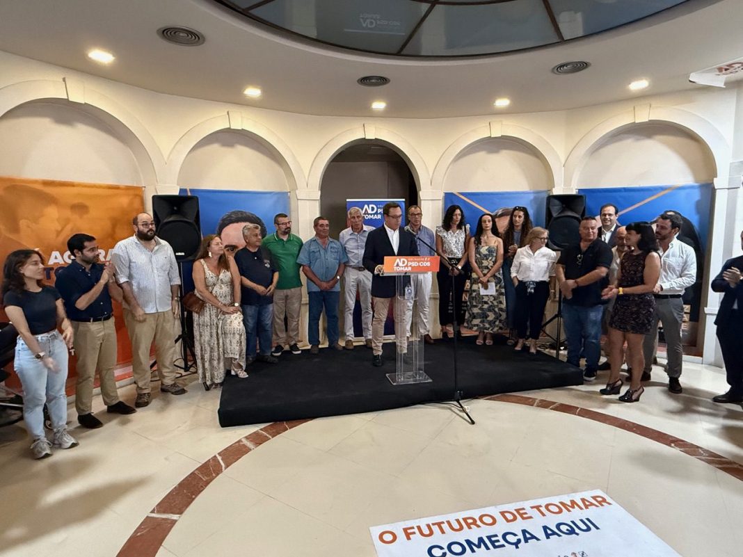 AD – Coligação PSD/CDS apresenta lista à Assembleia Municipal de Tomar