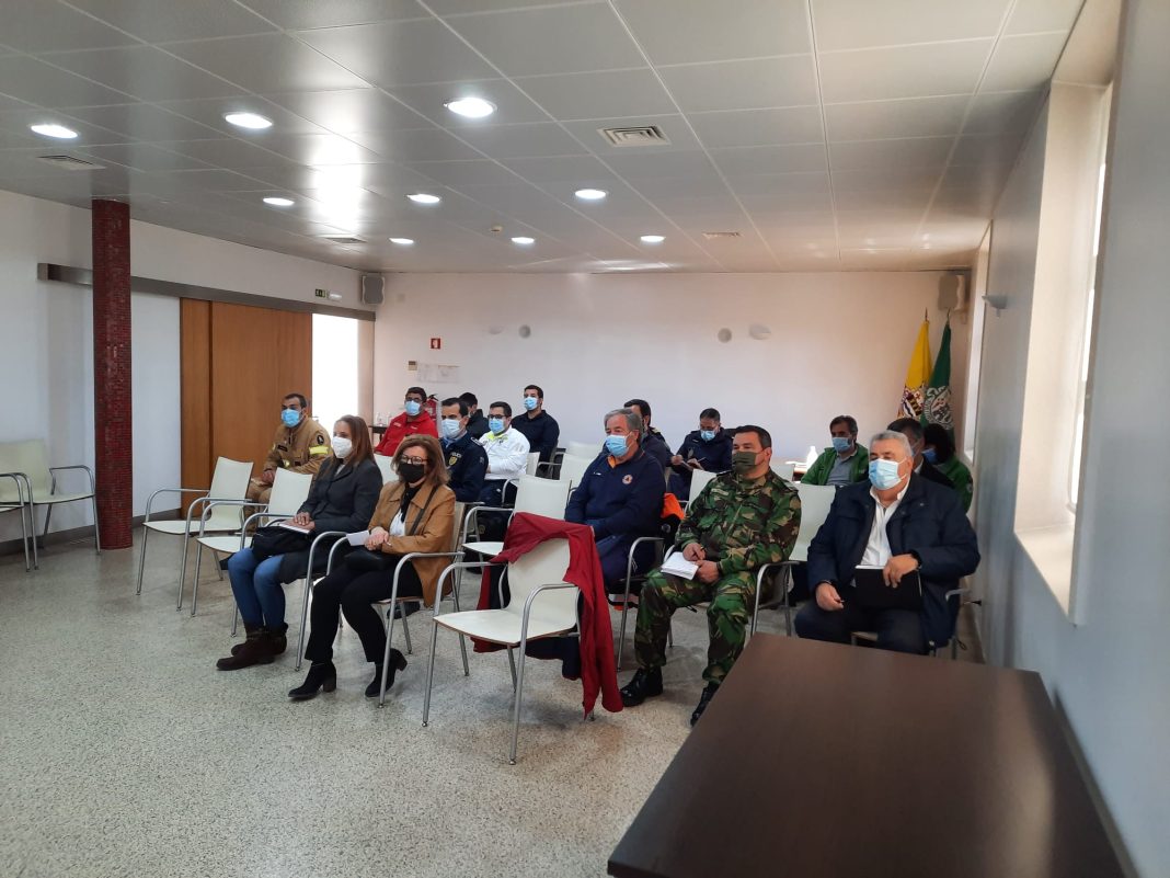 Centro de Coordenação Operacional Distrital de Santarém – CCOD reuniu em Ferreira do Zêzere