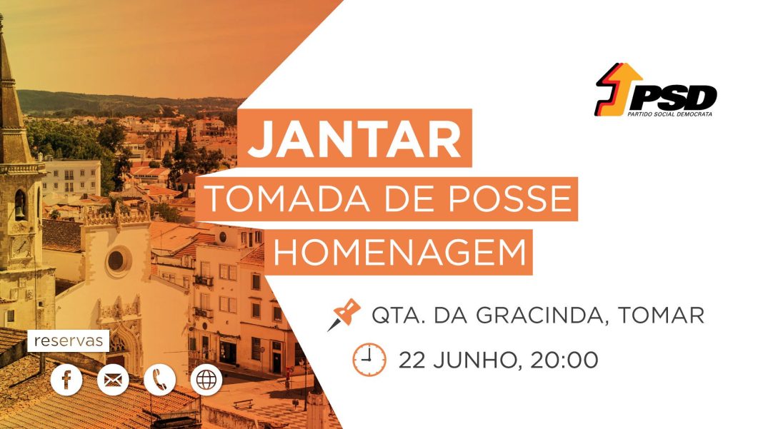 PSD de Tomar vai homenagear militantes e ex-autarcas