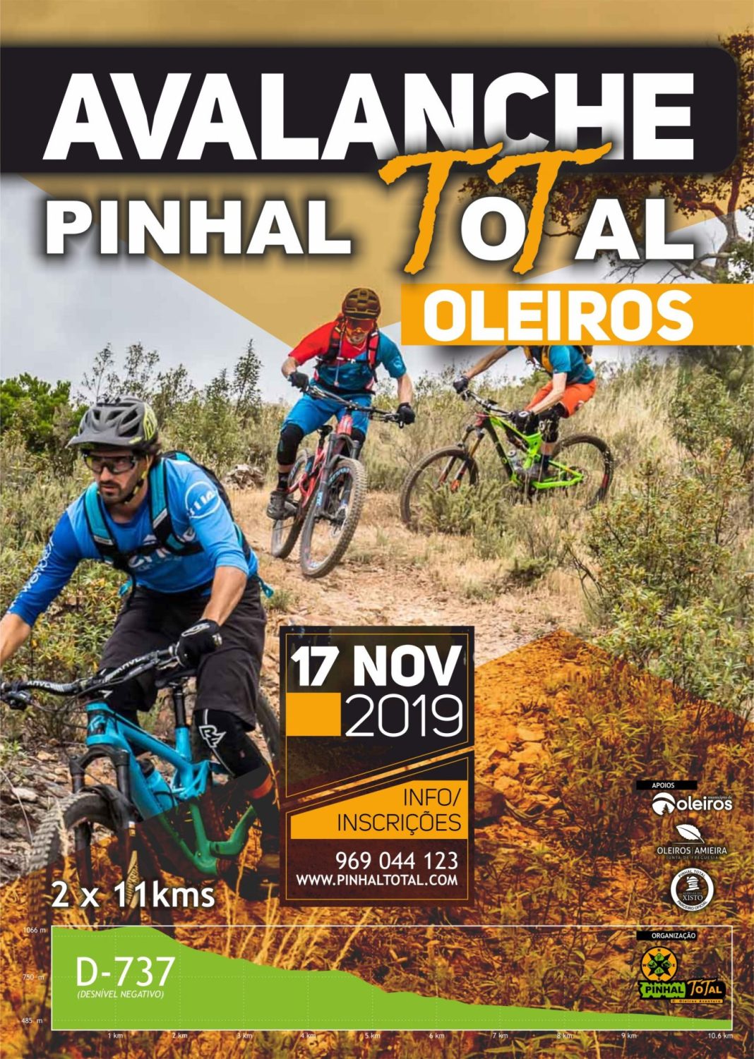 Avalanche em Oleiros a 17 de novembro Pinhal Total avalanche
