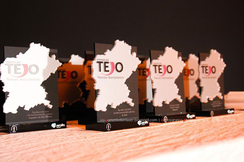 Placas a atribuir aos premiados