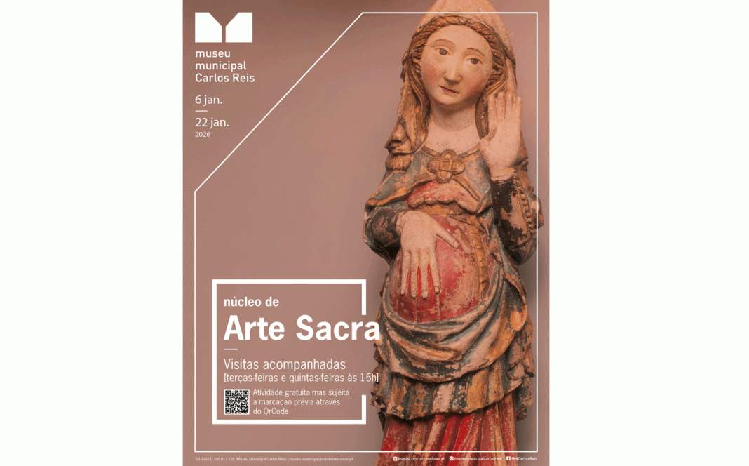 Visitas acompanhadas ao núcleo de Arte Sacra do Museu Municipal Carlos Reis