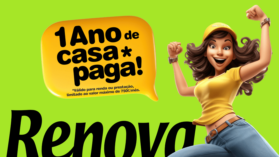 Renova lança sorteio original. “1 Ano de Casa Paga”