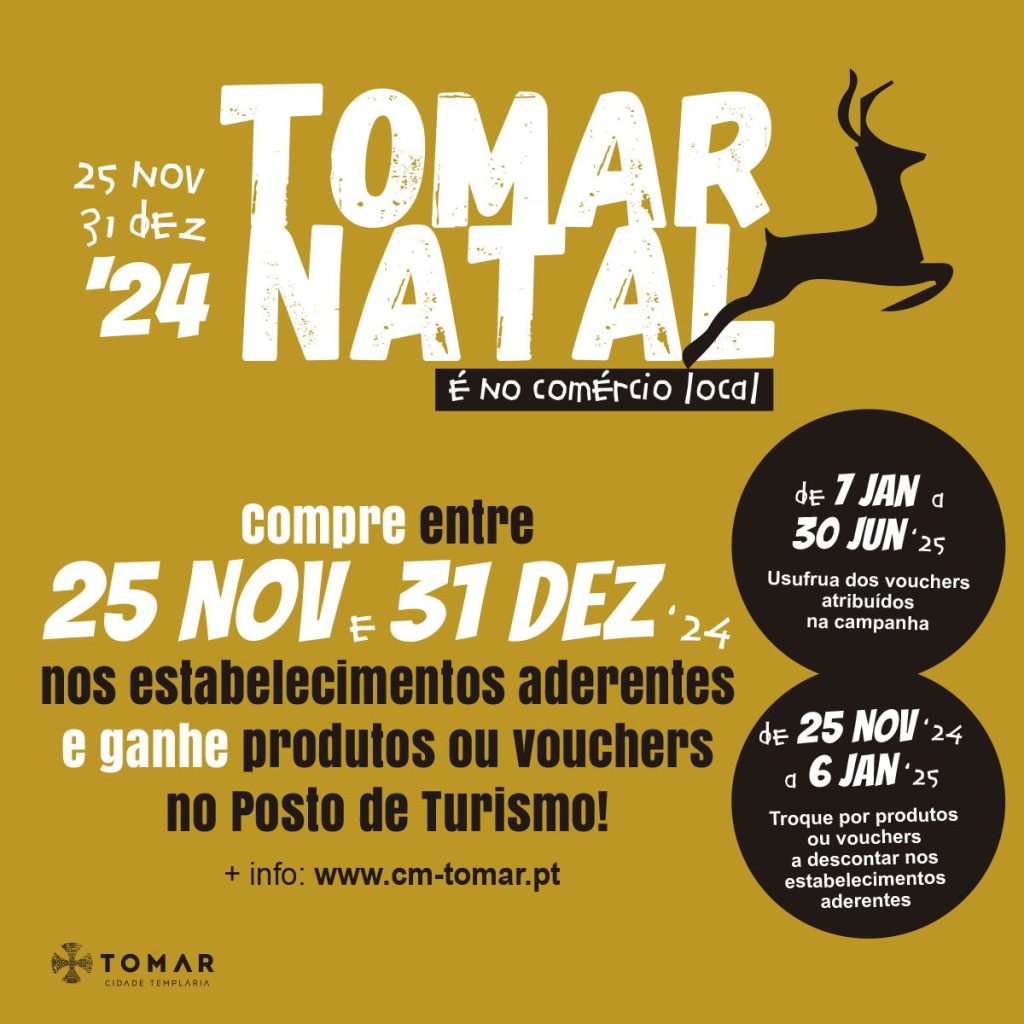 Tomar Natal no comercio local 2024 banner instagram 1200x120