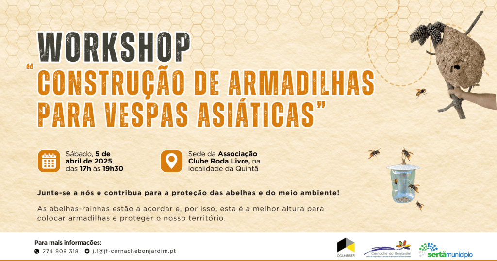Workshop ensina a construir armadilhas para vespas asiáticas