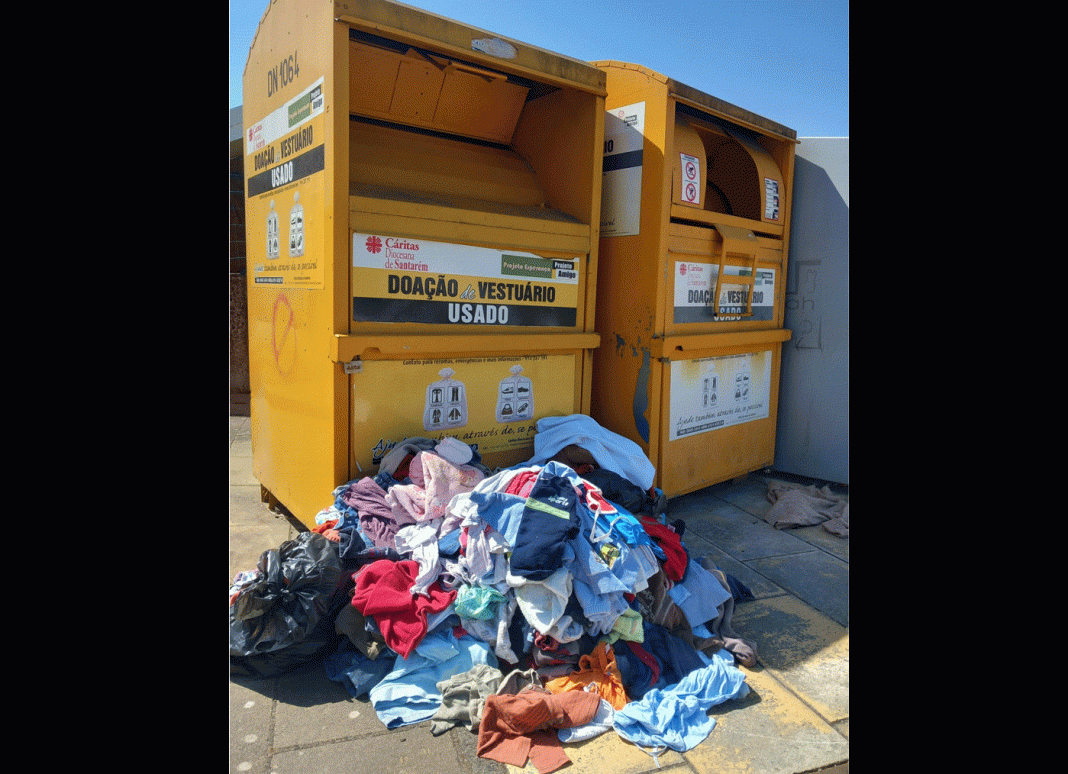 Imagens degradantes que refletem a falta de civismo na cidade