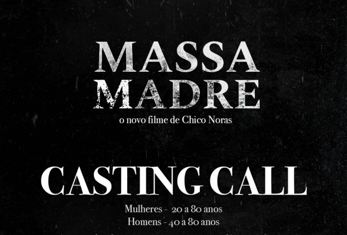 Chico Noras procura figurantes e atores para curta-metragem