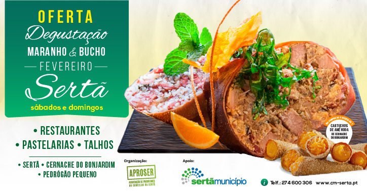 Sertã: Restaurantes oferecem degustação grátis de Maranho e Bucho aos fins de semana
