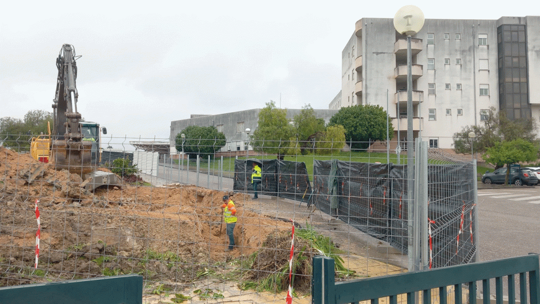 Já começou a construção do edifício de pedopsiquiatria em Tomar Já começou a construção do edifício de pedopsiquiatria em Tomar