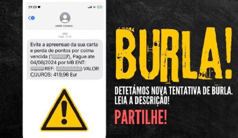 GNR de Santarém alerta há uma nova burla a circular na internet