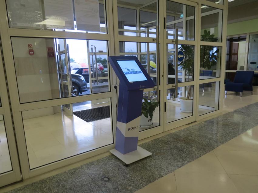 CHMT instala quiosques para avaliação da satisfação dos utentes