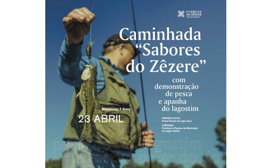 Ferreira do Zêzere: Quer aprender a pescar e apanhar lagostim?
