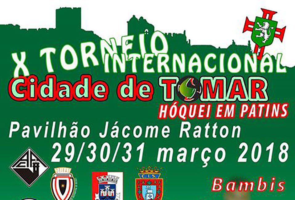 Vem aí o X Torneio Internacional Cidade de Tomar em hóquei em patins