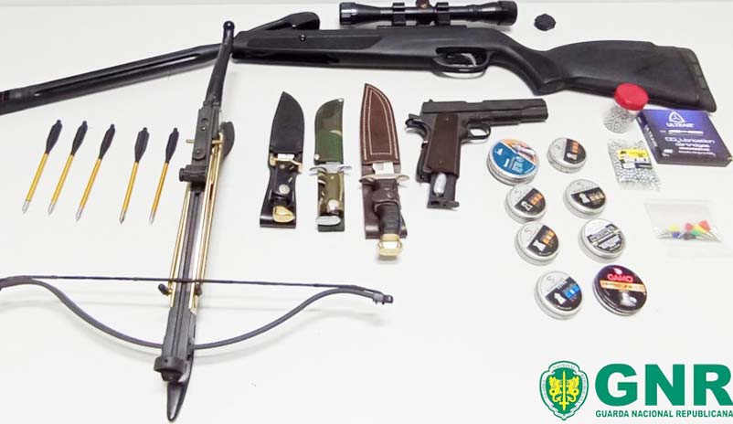 ourem gnr armas violencia