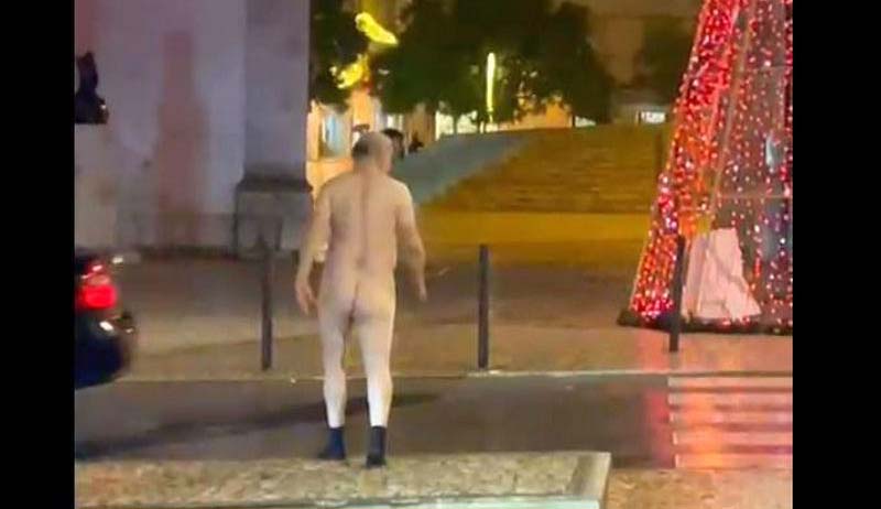 Insólito: PSP impediu homem todo nu de andar na rua em Santarém