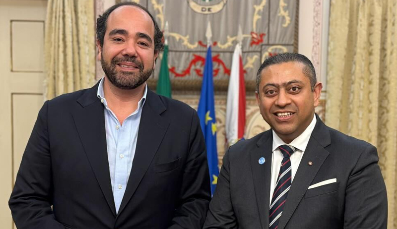 Sheik árabe visita Santarém para estudar investimentos no concelho