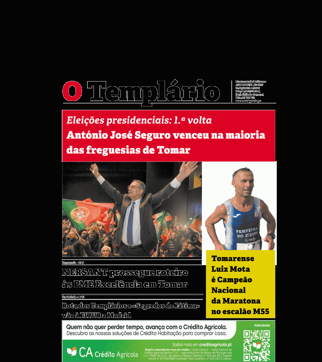 Jornal O Templário, hoje nas bancas!