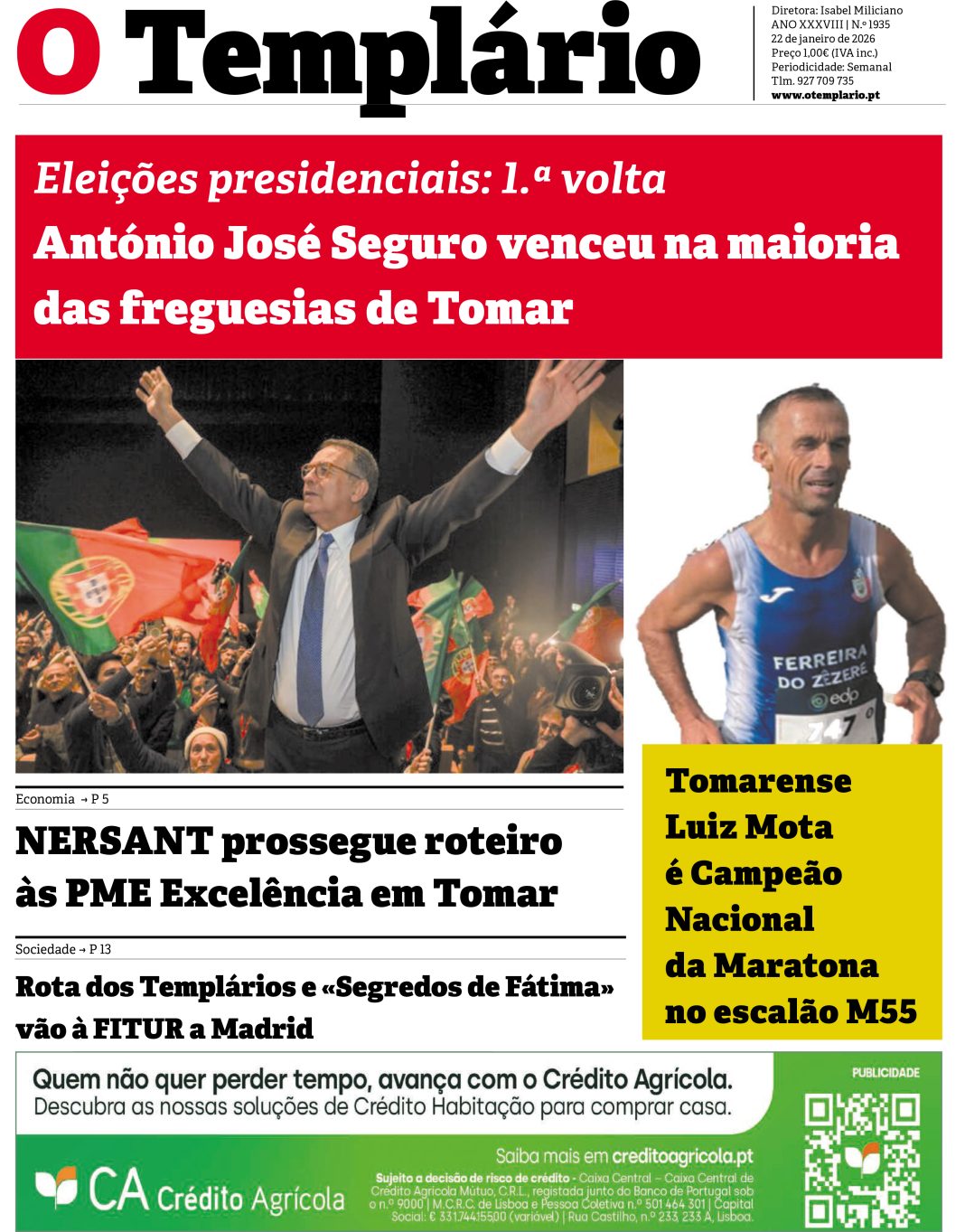 Jornal O Templário, hoje nas bancas!