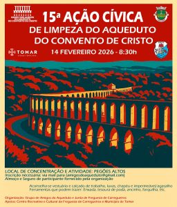 Vamos limpar o Aqueduto do Convento de Cristo no Dia dos Namorados? Veja aqui o convite! 