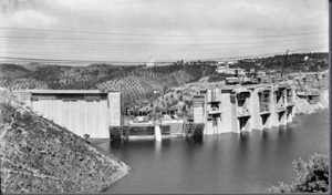 Faz hoje 75 anos que foi inaugurada a Barragem do castelo do Bode