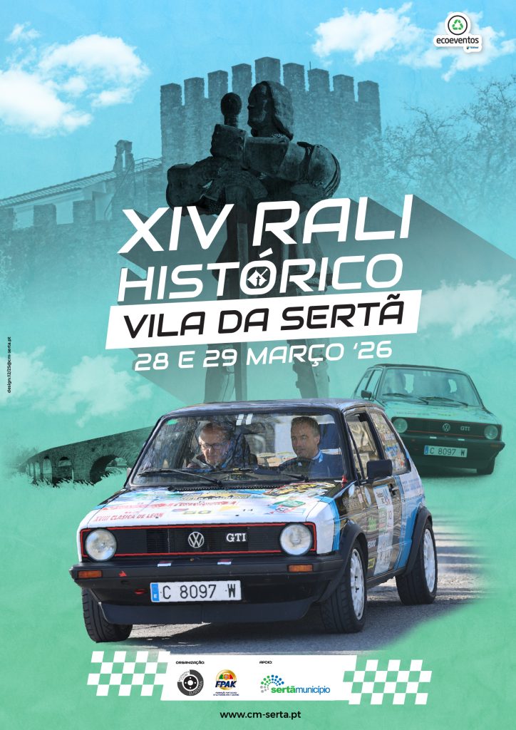 Rali Histórico Vila da Sertã regressa em 2026