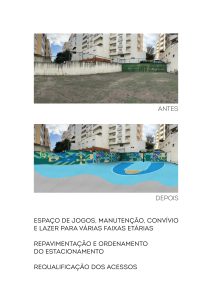 Município de Tomar apresenta requalificação urbana do Casal dos Frades 