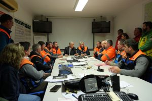 Presidente da República visita Ourém para avaliar danos provocados pela depressão Kristin