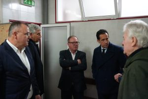 FPF e AFS foram a Caxarias ver os estragos no Complexo Desportivo de Caxarias