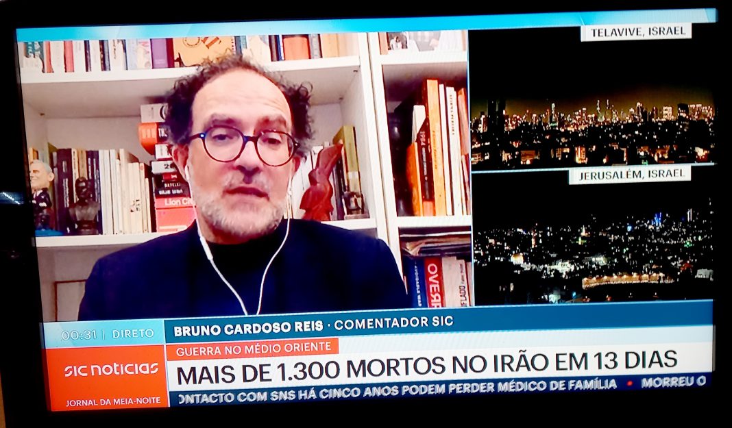 Sabe quem é Bruno Reis, natural de Tomar, comentador de política internacional na SIC?