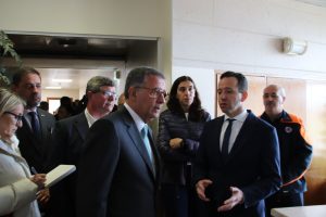 Presidente da República avalia impactos da Tempestade Kristin em Ferreira do Zêzere