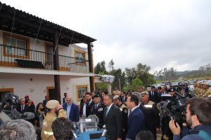 Presidente da República avalia impactos da Tempestade Kristin em Ferreira do Zêzere